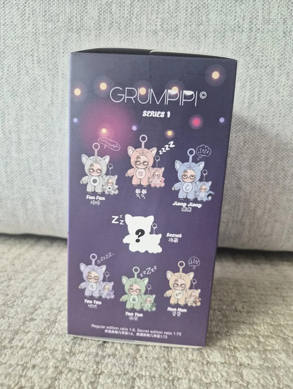 Sleepless Grumpupi Plush Blind Box Confirmed Qiqi